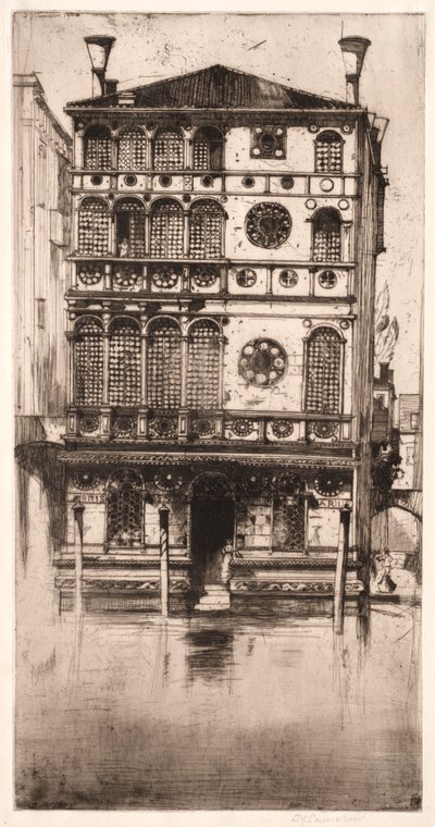 Palazzo Dario, Venezia av David Young Cameron