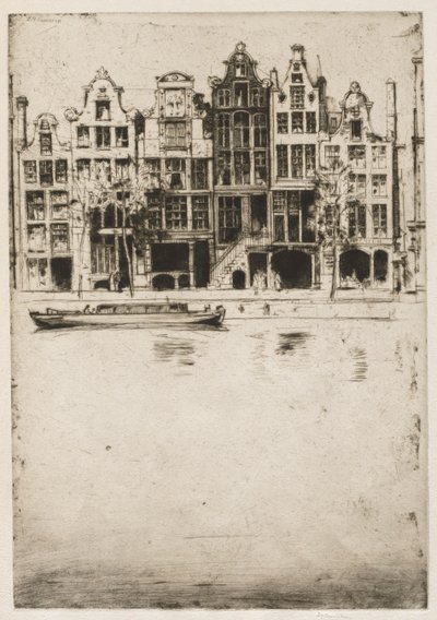 Minne om Amsterdam av David Young Cameron