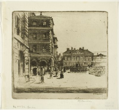 The Horse Guards, plate fire fra London Set av David Young Cameron