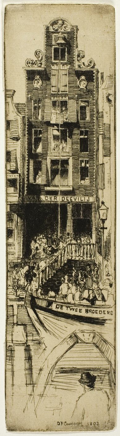 Van der Deevilij, plate seks fra North Holland Set av David Young Cameron