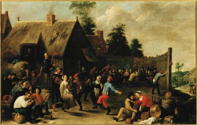 Bønder fester av David the Younger Teniers