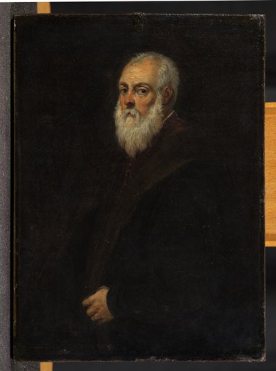 Portrett av en skjeggete mann, etter Jacopo Tintoretto av David Teniers the Younger