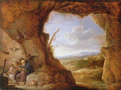 Fristelse av St. Anthony av David Teniers the Younger