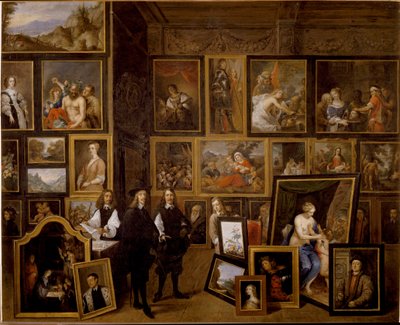 Kunstsamlingen til erkehertug Leopold Wilhelm i Brussel (maleri av David Teniers the Younger