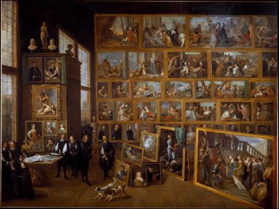 Kunstsamlingen til erkehertug Leopold Wilhelm i Brussel (maleri av David Teniers the Younger