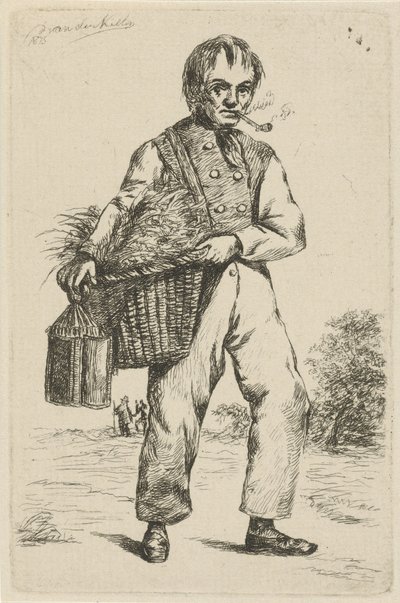 To menn i en hage av David van der Kellen