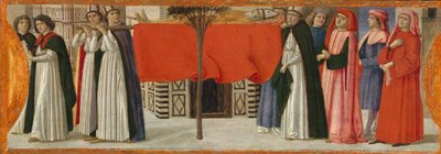 Begravelsen av Saint Zenobius, ca. 1479. av Davide Ghirlandaio