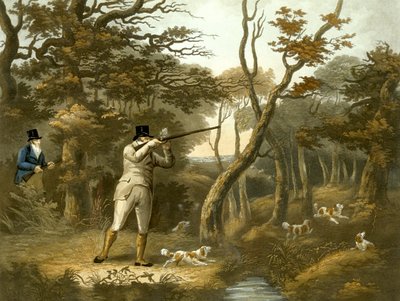 Skyting, plate 2, gravert av R.G. Reeve av Dean Snr. (after) Wolstenholme
