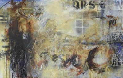 Abstrakt urban grunge av Deb Chaney
