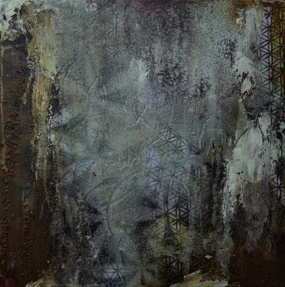 Geometrisk grunge-tekstur av Deb Chaney