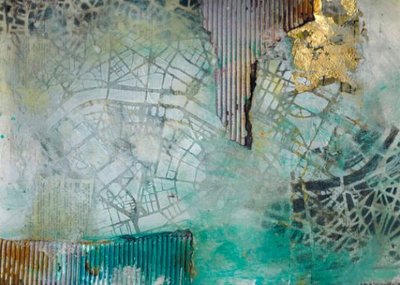 Teal Gold bykart av Deb Chaney