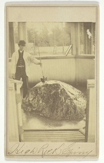 High Rock Spring, ca. 1865. av Deloss Barnum