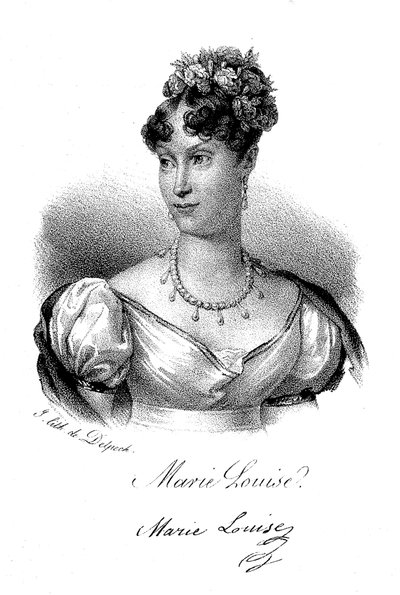 Marie-Louise, keiserinne av franskmennene, ca 1830 av Delpech