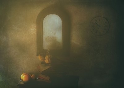 Stilleben i «Det gyldne vinduet» av Delphine Devos