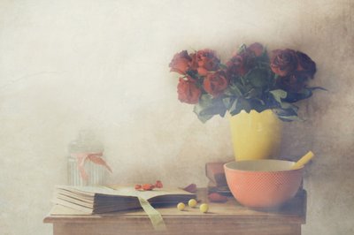 Vintage Rose – Stilleben av Delphine Devos