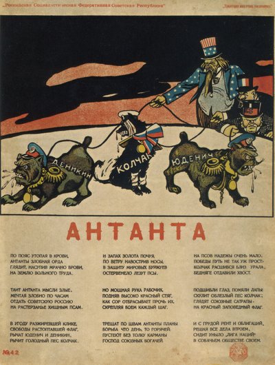 The Triple Entente, 1919 av Deni