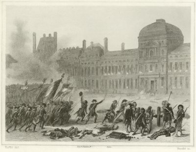 10. august 1792 av Denis Auguste Marie Raffet