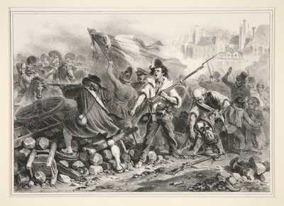 Til døden for frihet av Denis Auguste Marie Raffet