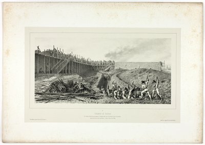 Round Way, fra Souvenirs of Italy: Ekspedisjon fra Roma av Denis Auguste Marie Raffet