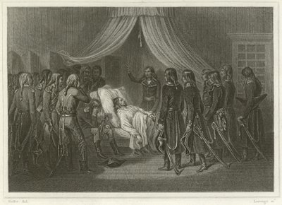 General Hoches død av Denis Auguste Marie Raffet