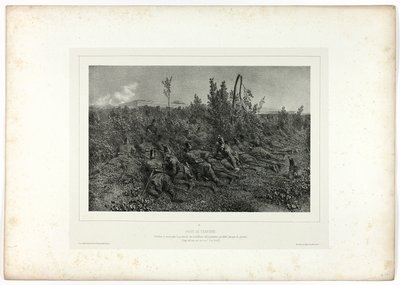 Grøftevakt, fra Souvenirs of Italy: Roma Expedition av Denis Auguste Marie Raffet
