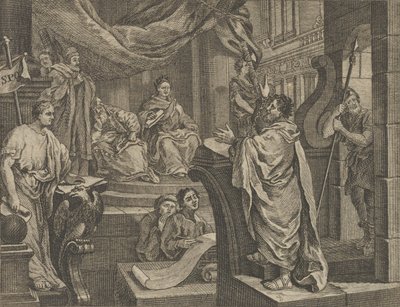 Sullivans Paul Before Felix, ca. 1800. av Dent