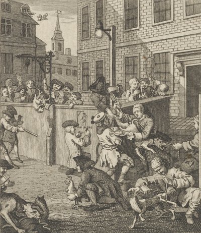 Den første fasen av grusomhet, ca. 1800. av Dent