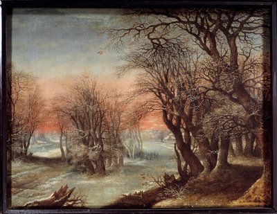Vinterlandskapsmaling av Deny Van Alsloot (1570-1628) av Denys van Alsloot