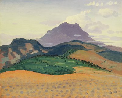 Tour Madeloc i Pyreneene, ca. 1913 av Derwent Lees