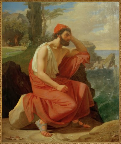 D.C.Blunck, Odysseus på øya Calypso av Detlev Konrad Blunck