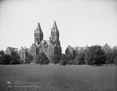Buffalo State Hospital, Buffalo, N.Y., ca. 1900-10 av Detroit Publishing Co.