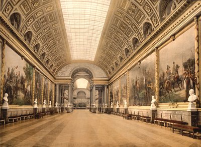 Gallery of Battles, Versailles, ca. 1890-1900 (fotokrom) av Detroit Publishing Co.