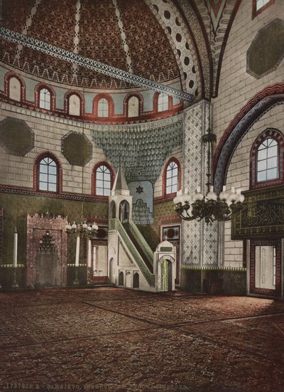 Gazi Husrev-beg-moskeen, Sarajevo, 1905 av Detroit Publishing Co.