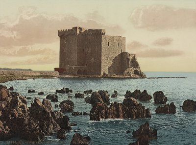 Klosteret St. Honorat i Cannes, ca. 1900 av Detroit Publishing Co.