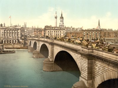 London Bridge, ca. 1890-1900 av Detroit Publishing Co.