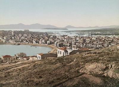 Pireus havn, 1905 av Detroit Publishing Co.