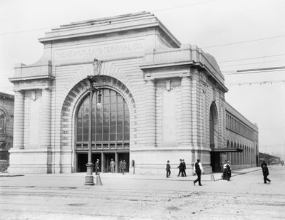 Terminalstasjon, New Orleans av Detroit Publishing Co.
