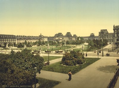 Louvre, Paris, ca. 1890-1900 av Detroit Publishing Co.