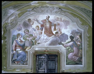 Apoteosen til St. Ignatius av Loyola (ca. 1491-1556) fra refektoriet av Diacinto Fabbroni