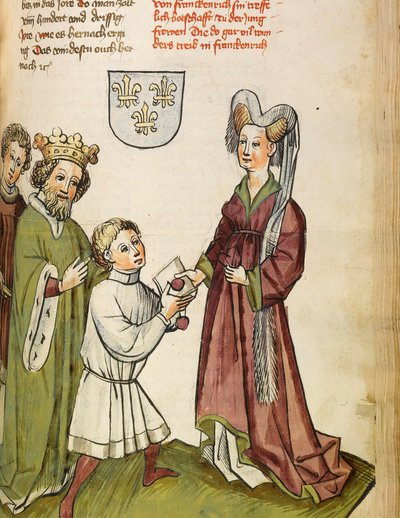 Hundreårskrig (1337-1453): Sigismund I av det hellige rike (det hellige rike) (1368-1437) møter Jeanne d