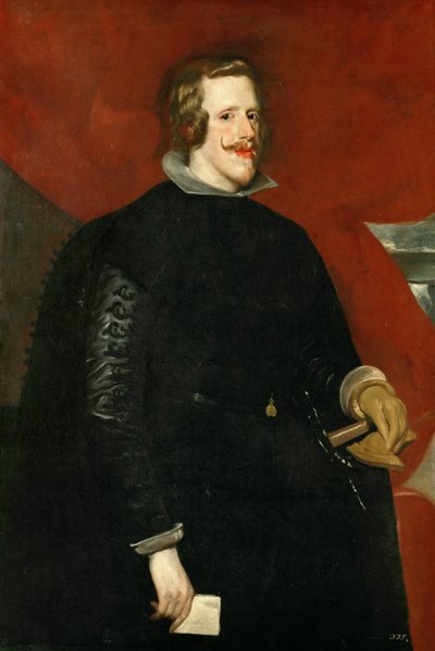 Barokk: Portrett av Filip IV av Spania par Velazquez, Diego (1599-1660) av Diego Velázquez