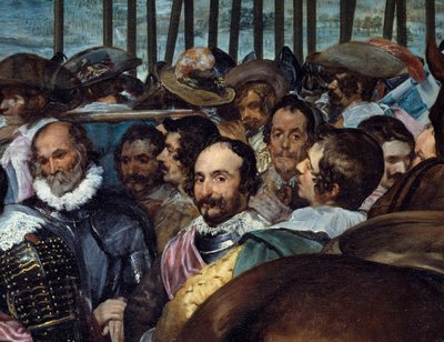 Bredas overgivelse. Ved slutten av beleiringen av Breda av Diego Velázquez