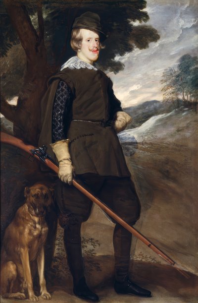 Filip IV i jaktdrakt av Diego Velázquez