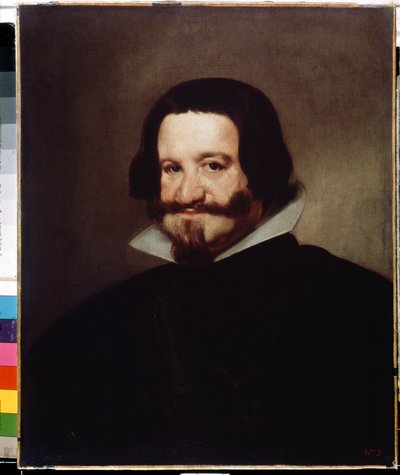 Portrett av grev hertugen av Olivares. Gaspar de Guzman y Pimentel, greve av Olivares og hertug av Sanlucar la Mayor (1587-1645), spansk minister og kongelig favoritt. Maleri av Diego Velazquez (1599-1660). Olje på lerret, 6 av Diego Velázquez