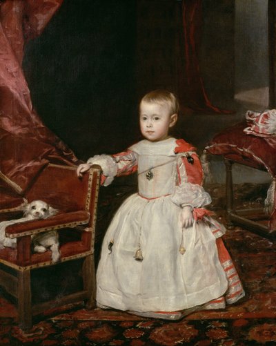 Prins Philip Prospero (1657-61) av Diego Velázquez