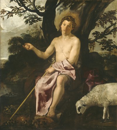 Døperen Johannes i villmarken, ca. 1622 av Diego Velázquez