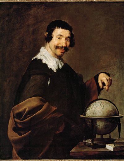 Geografen (maleri på lerret) av Diego Rodriguez de Silva y Velazquez
