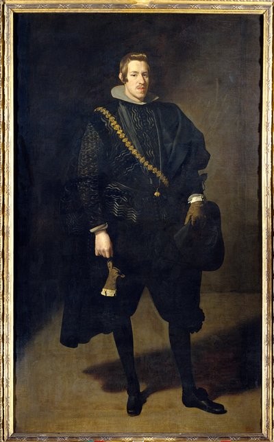 Spedbarnet Don Carlos Portrett av Don Carlos (1607-1632), bror til kong Filip IV. Detalj. Maleri av Diego Rodriguez de Silva y Velazquez dit Diego Velasquez (1599-1660) av Diego Velázquez