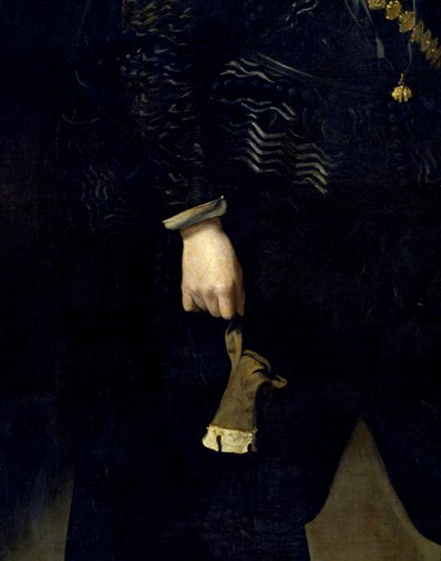 Spedbarnet Don Carlos Portrett av Don Carlos (1607-1632), bror til kong Filip IV. Detalj. Maleri av Diego Rodriguez de Silva y Velazquez dit Diego Velasquez (1599-1660) av Diego Velázquez