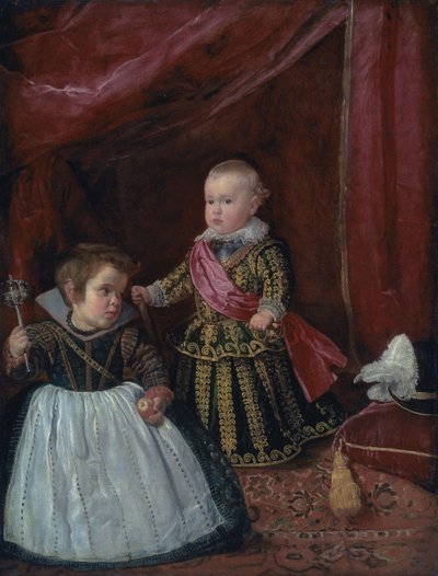 Don Baltasar Carlos med en dverg av Diego Velázquez